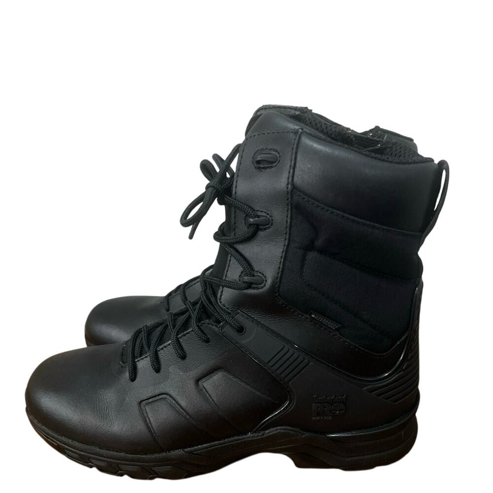Timberland Pro Hypercharge 8" Waterproof Work Boot - Black - Size: 10.5